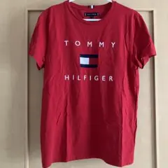 TOMMY HILFIGER レッド Tシャツ M