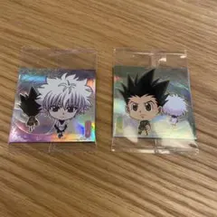 ハンターハンター　ウエハースシール　vol.8 SR キルア　ゴン　セット