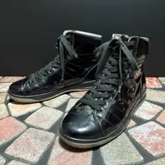 MARC JACOBS スニーカー　エナメル 26cm マークジェイコブス　黒