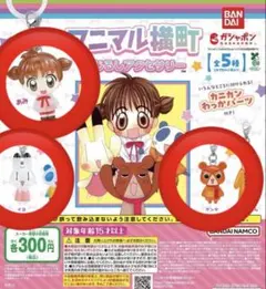 アニマル横町 ガチャ めじるしアクセサリー あみ　イヨ　ケンタ