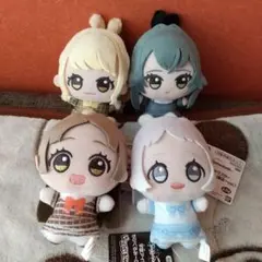 4個セット 学園アイドルマスターちびぐるみGiGO限定