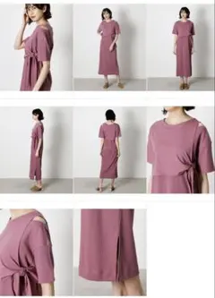 アズールバイマウジー　フロントリンク　ワンピース　M