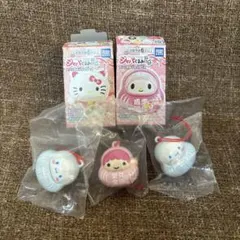 【新品】ジャパぐるみFig. サンリオキャラクターズ.シナモロール2個.ララ1個