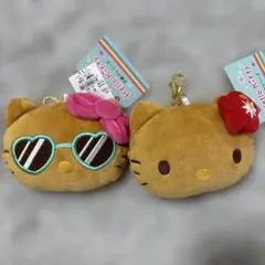 ‼️ハローキティ‼️ ぬいぐるみ パスケース ＆ポーチ2個セット
