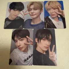 TXT SANCTUARY ユニバ５形態セット 特典 トレカ　コンプ