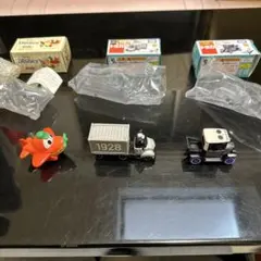 DISNEY ミニカー 3台セット　PUTICA & ディズニーモータース