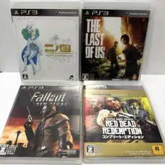 PS3ソフト 4本セット 二の国 fallout ラストオブアス 等