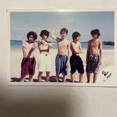 [激レア] 嵐　集合　公式写真　旧ロゴ　レア