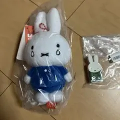 TAITO ミッフィー　色んな顔マスコット（泣き）と消しゴムのセット