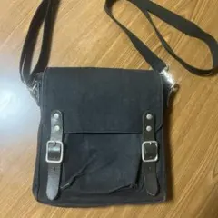 EDWIN ビンテージブラック ショルダーバッグユニセックス