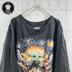 【希少デザイン】スターウォーズ　グローグ オーバーサイズTシャツ ブラック