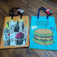 TRADER JOE'S ショッピングバッグ２枚セットのサムネイル