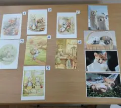 ピーターラビット他ポストカード　セット