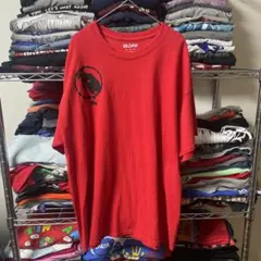 90sGILDAN ヴィンテージXL謎の人tシャツUSA直輸入メンズ古着ユニ