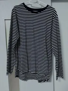 ユニクロ ボーダーロンT