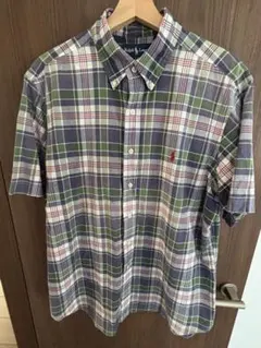 Ralph Lauren 半袖シャツ チェック柄 Lサイズのサムネイル