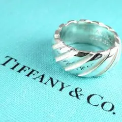 OLD Tiffany ティファニー リボンモチーフリング 希少品 15号 OLD Tiffany ティファニー リボンモチーフリング 希少品 15号 - メルカリ