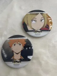 日向翔陽・孤爪研磨 缶バッジ 2個セット