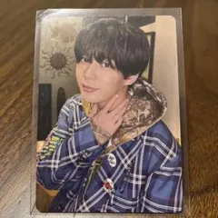 なにわ男子　HARDWORKトレカ　長尾謙杜