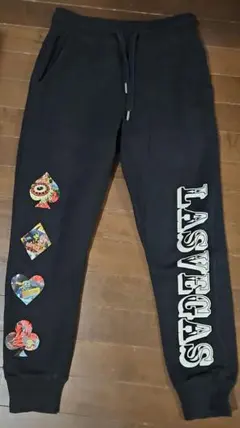 MISHKANYC ブラック スウェットパンツ S　ミシカ