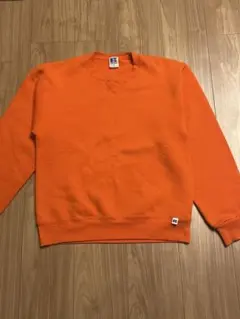 80s〜90s USA製 Russell Athletic 無地 オレンジ