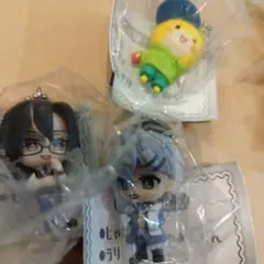 3個セット コレクションフィギュア もふ　シヴァ　ヒロ　ガチャガチャ　からぴち