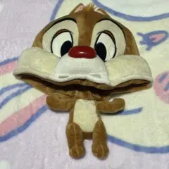 チップとデール チップ フード付きキャップ