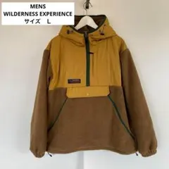 新品　WILDERNESS EXPERIENCE　キルトボアアノラックパーカーL