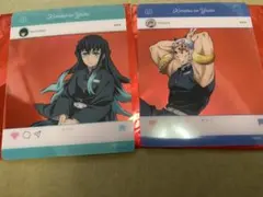 鬼滅の刃 全集中展 SNS風クリアカード 無一郎 宇髄