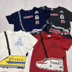 新幹線デザイン Tシャツ 4点セット