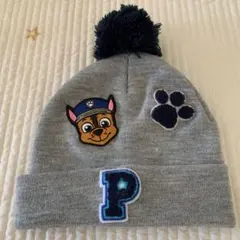 ニット帽 ポンポン