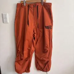 【美品/即完売品】9090 ナインティナインティ バルーンパンツ オレンジL