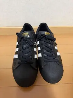 adidas Superstar ブラック/ホワイト スニーカー