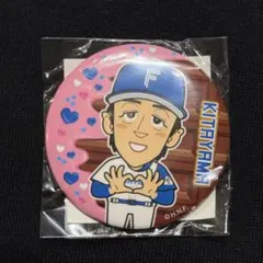 北海道日本ハムファイターズ 春季キャンプ ガチャ 缶バッジ 北山亘基