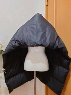 ❤極上美品❤【ダウン×フェザー】ふんわり軽量❤大判ストール・ケープ❤のサムネイル