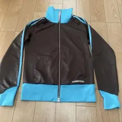 adidas ブラウン/ライトブルー ジャージ