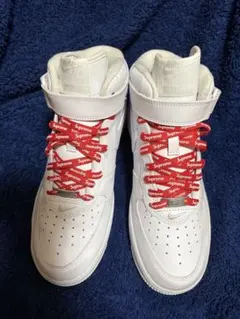 Supreme Air Force 1 mid ホワイト