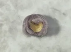 4インチ ウィッグ ドール用ウィッグ シルバー ショートボブ