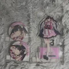 超かぐや姫 乃依 3点セット ポップアップ特典カード アクスタ 缶バッジ マルイ 超かぐや姫 乃依 3点セット ポップアップ特典カード アクスタ 缶バッジ