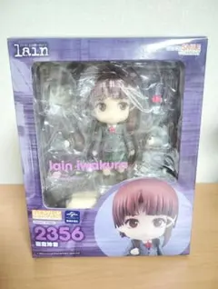 ねんどろいど 岩倉玲音 lain 2356 特典台座付き 開封済