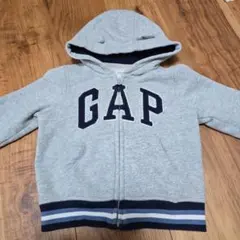 GAP　ベビー　パーカー　耳付き　くま　グレー