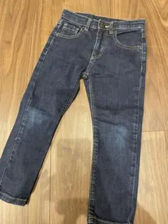ネイビーデニムパンツ 110cm