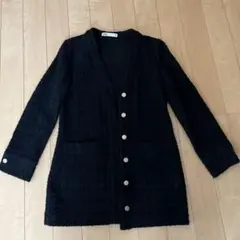 ZARA ブラック カーディガン Mサイズ