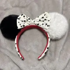 香港ディズニー クルエラカチューシャ