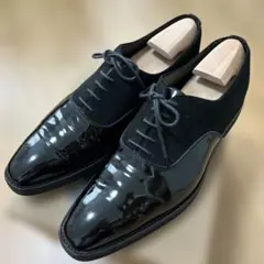 Alfred Sargent　エナメル×スウェード　ドレスシューズ　8 美品