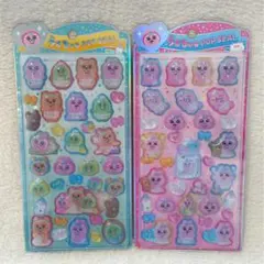 【国内正規品】おぱんちゅうさぎ うるちゅるシール 2点セット