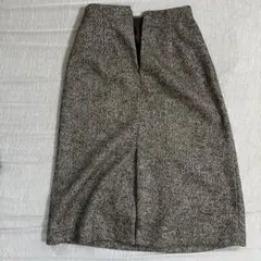 UNIQLO タイトスカート ヘリンボーン柄 ウエスト58cmのサムネイル
