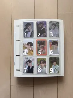 treasure ジュンギュ トレカ 8ページあり