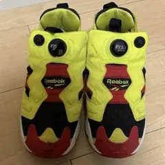 ジャンク Reebok ポンプフューリー シトロン 23.5cm リーボック