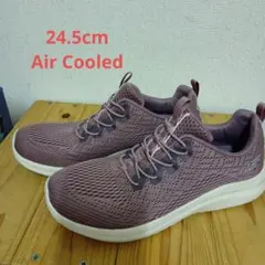 セール！スケッチャーズ　スニーカー　ピンク　ラメ　24.5cm スリッポン